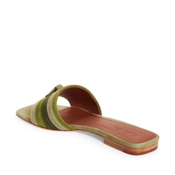 Loro Piana Charms Pleated Slide Sandal - Picture 3 of 6